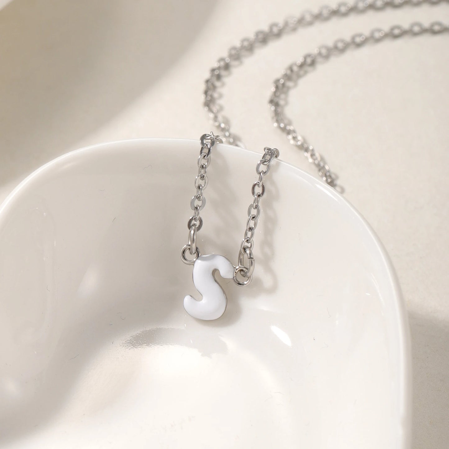 RAINBOWCHAIN - 304L Stainless Steel Custom Colorful Name Necklace