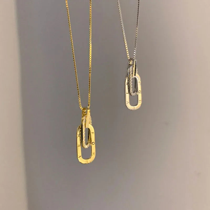INFINITY - 14K Gold-Plated Forever Link Necklace