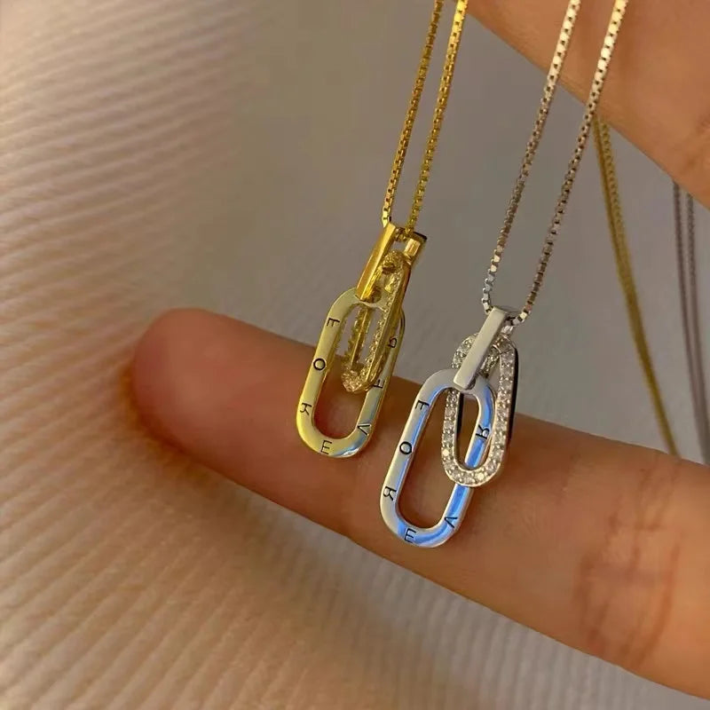 INFINITY - 14K Gold-Plated Forever Link Necklace