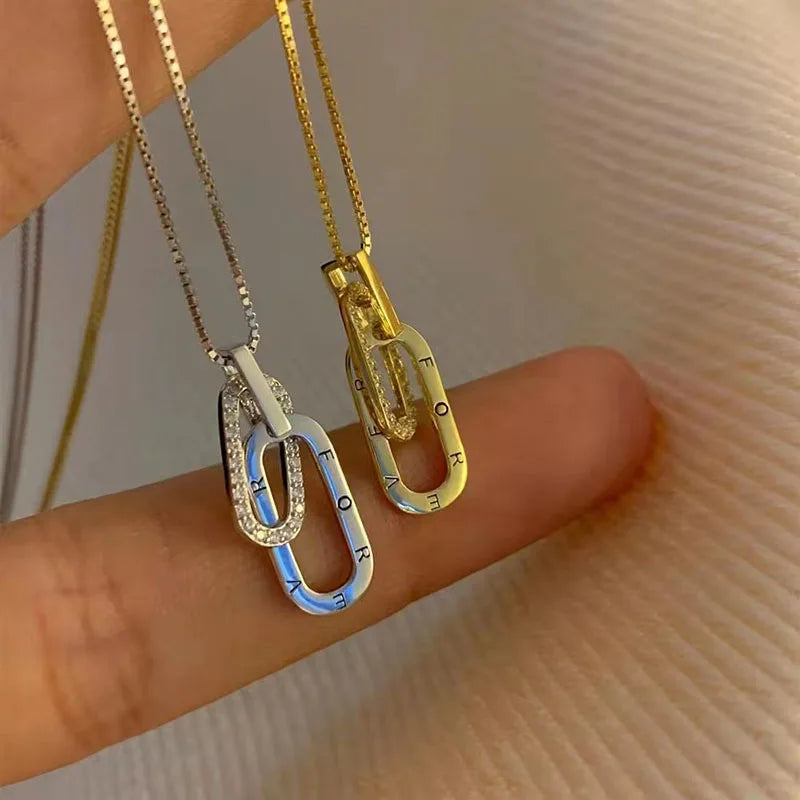 INFINITY - 14K Gold-Plated Forever Link Necklace