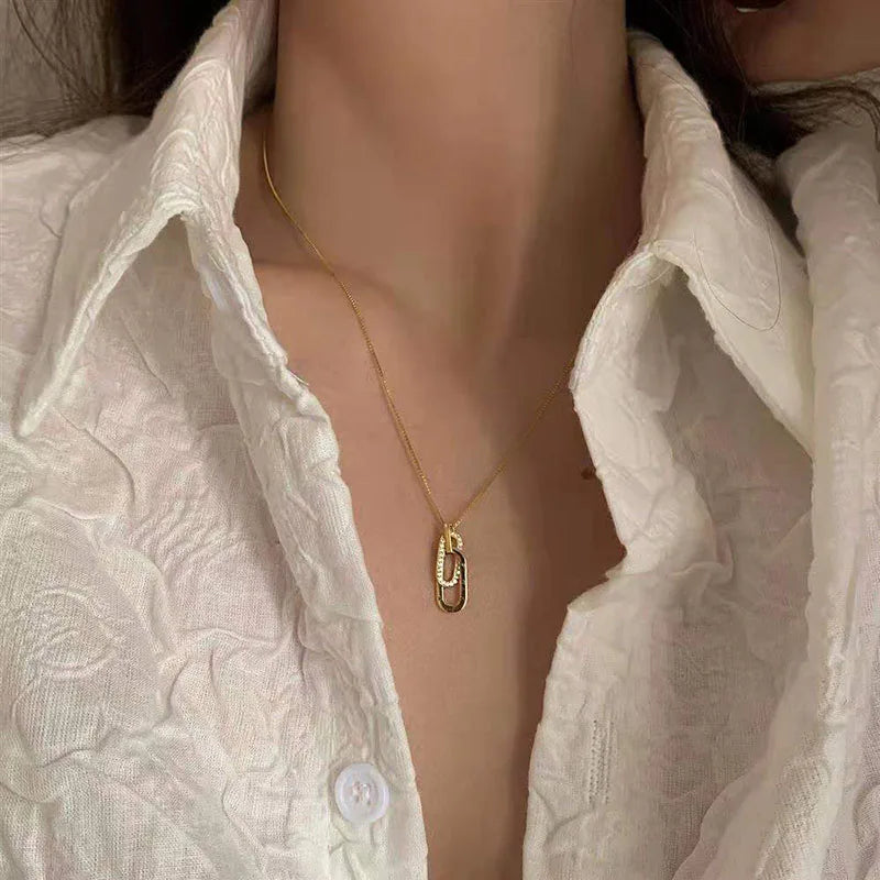 INFINITY - 14K Gold-Plated Forever Link Necklace