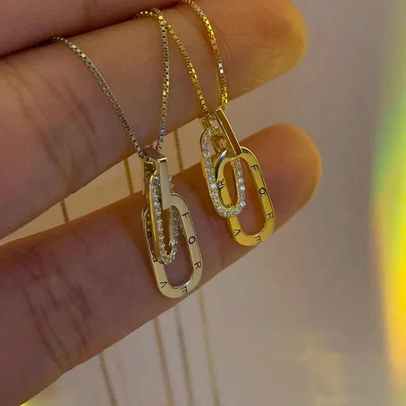 INFINITY - 14K Gold-Plated Forever Link Necklace