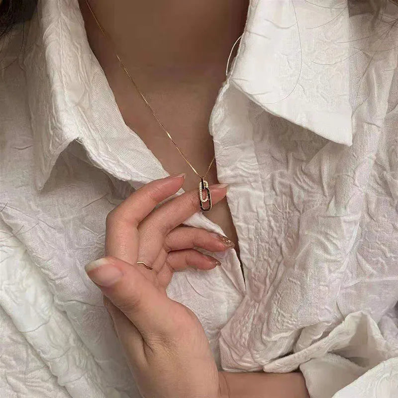 INFINITY - 14K Gold-Plated Forever Link Necklace
