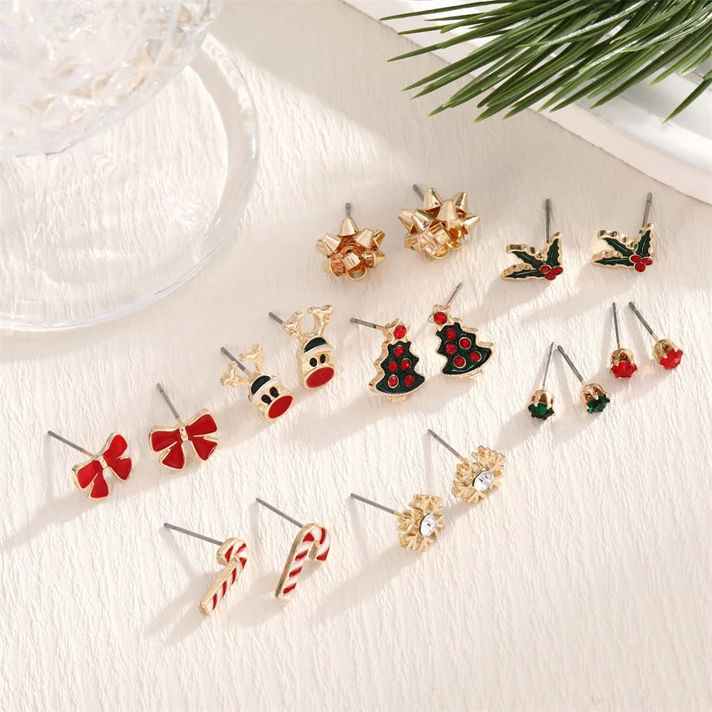 HOLIDAY MAGIC - 9 Days of Christmas Earrings Set
