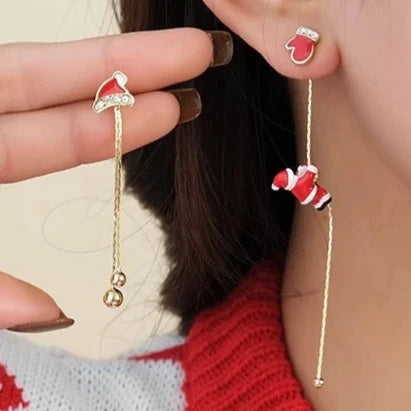 SANTA’S MAGIC - Festive Christmas Drop Earrings Collection