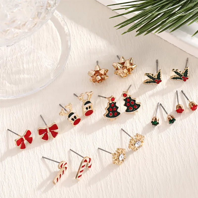 HOLIDAY MAGIC - 9 Days of Christmas Earrings Set