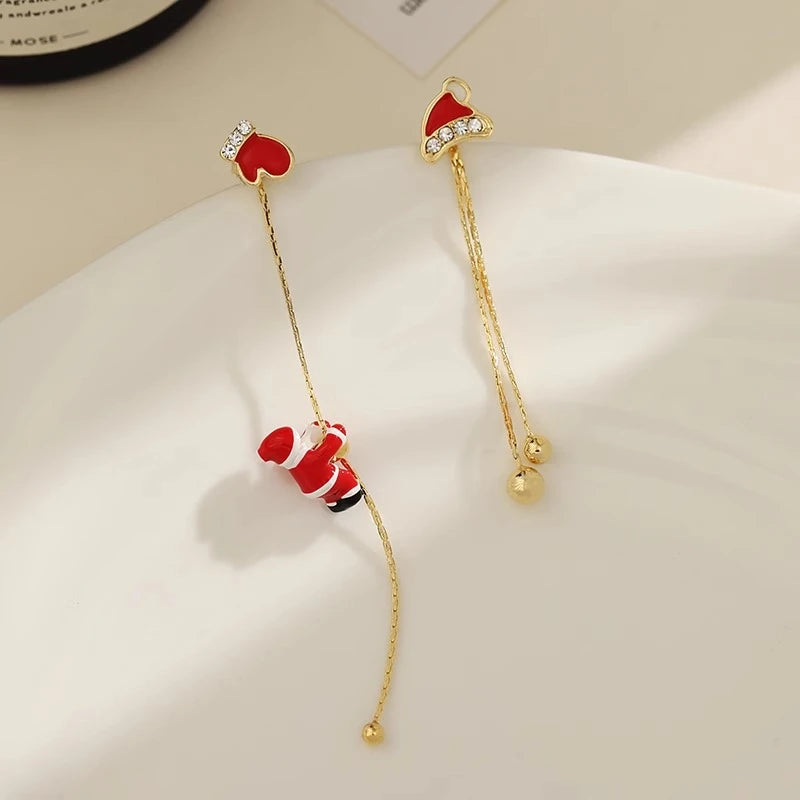 SANTA’S MAGIC - Festive Christmas Drop Earrings Collection