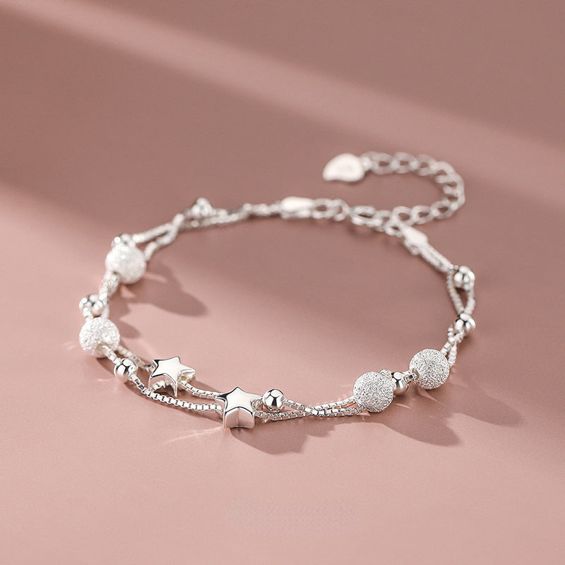 STELLARA - 925 Sterling Silver Starry Night Bracelet